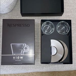 Nespresso Cappuccino Cups & Saucers